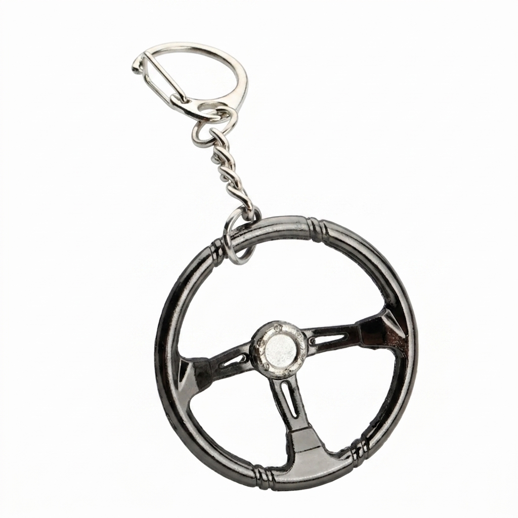 Steering Wheel Keychain