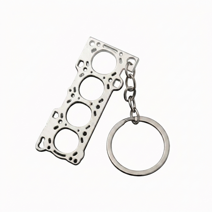 Engine Gasket Keychain