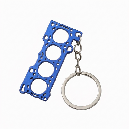 Engine Gasket Keychain