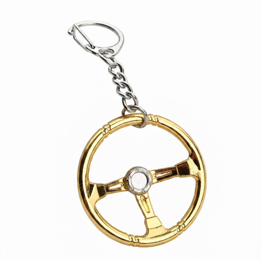 Steering Wheel Keychain