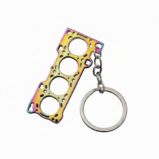 Engine Gasket Keychain